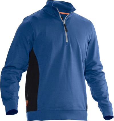 Jobman 5401 Sweatshirt met rits - Maat M - Zwart
