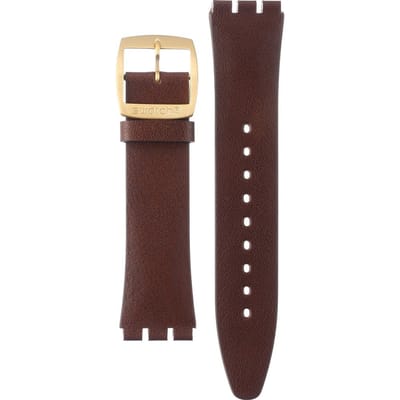 Swatch Irony - Skin Medium - SS07 ASS07G100 SS07G100 Skin suit coffee Horlogeband