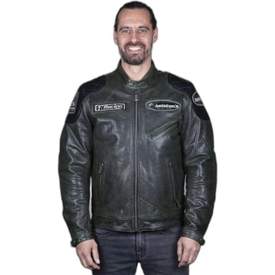 Leren motorjack Helstons Trevor Rag