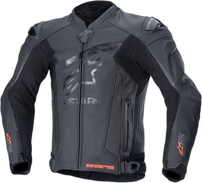 Alpinestars GP Plus R V4 Rideknit Leren Jas Zwart Zwart - Jas