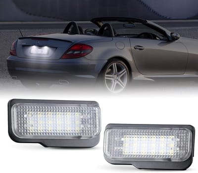 2x Canbus LED Kentekenverlichting Wit - Foutloos - Waterdicht - Universeel 12V