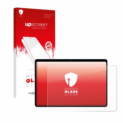 upscreen - Screenprotector voor fezawio F10 10.1" - Folie Beschermfolie Beschermglas transparant