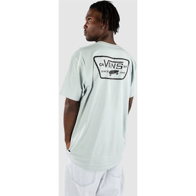 T-shirt Vans VN0000F8DAZ1 - FULL PATCH BACK-GRAY MIST