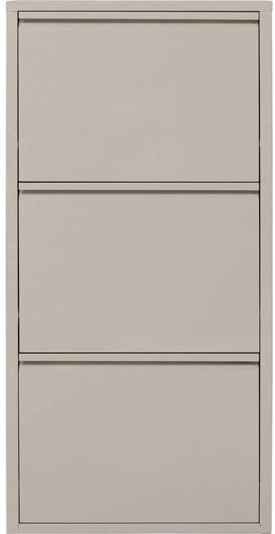 Schoenenkast Caruso creme 3 laden Kare Design