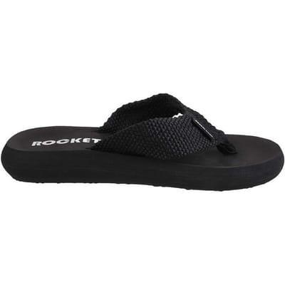 Rocket Dog Dames/dames Zonsondergangsslip op sandalen (Zwart)
