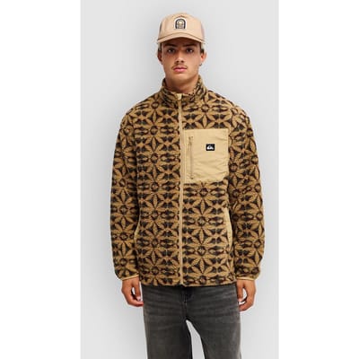 Quiksilver Clean Coast Fz Fleece Jas blauw