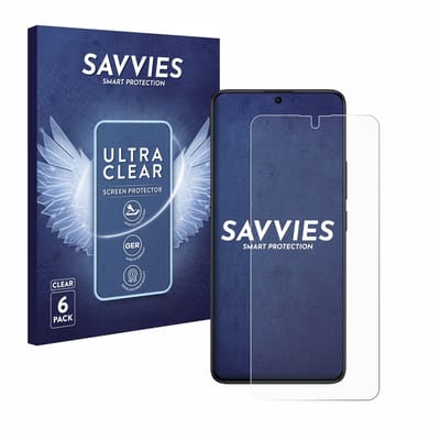 Savvies - Screenprotector voor Xiaomi Redmi Note 13 Pro 5G / 4G - Folie Beschermfolie transparant 6 Stuks