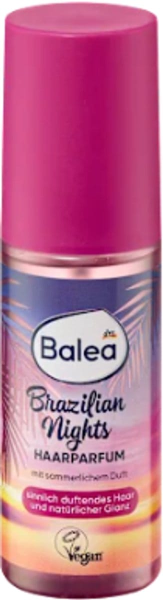 Balea Haarparfum Brazilian Nights | 1x 100 ml - Betoverende Elegante Geur | Natuurlijke Glans
