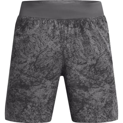Under Armour Launch Pro 7in Printed Hardloopshorts Heren-Grijs,Groen