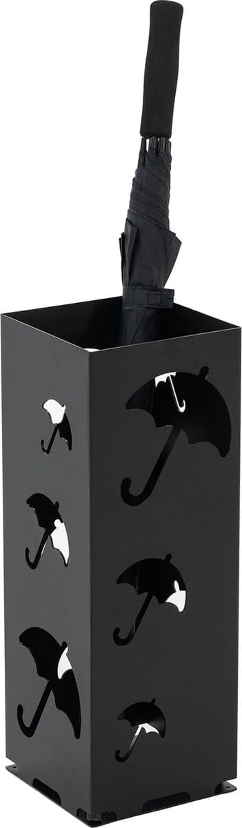 Spinder Design parapluhouder Storm - Zwart - Staal