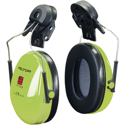 3m peltor h510p3 gehoorkap helm groen