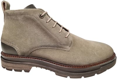 Berkelmans Levin Suede Beige Veterschoenen Heren - Beige - 41