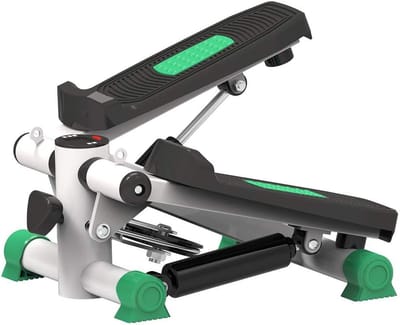 Mini Stepper - Fitness Apparaat - Thuis Sporten - Hydraulisch Torsie Systeem - 150kg Belasting - Groen