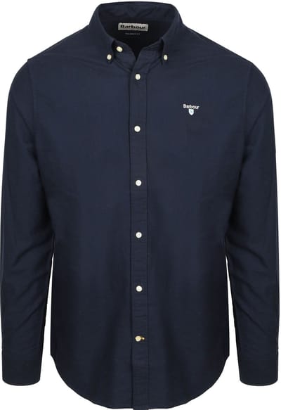 Barbour Oxtown Overhemd Donkerblauw (navy) - Maat M - Heren - Overhemden Casual