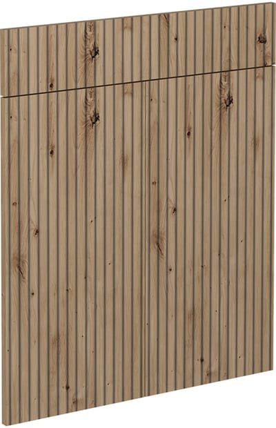 Vicco R-Line Keukenfront – 59.6 x 70.8 cm meubelfront voor de lade-onderkast Artisanaal eiken
