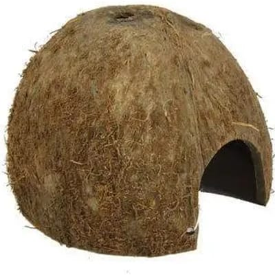 JBL Kokosnoot schuilplaats maat M voor aquarium en terrariumdieren 1/2