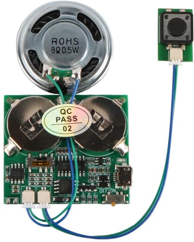 Dailygoods - DIY Muziekmodule met USB voor Wenskaarten
