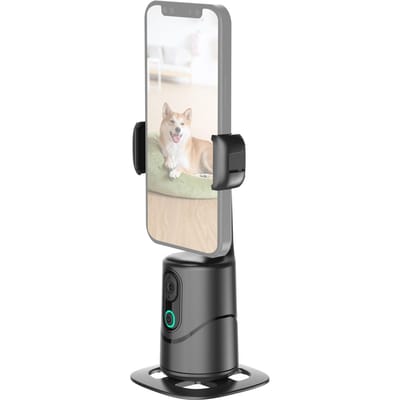 AI Auto Gezichtstracking Gimbal 360 graden Auto Tracking Telefoonhouder Slimme Selfie Robot Cameraman Gebaar