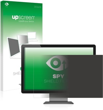 upscreen - privacyscherm voor Standaardmaten mit 23 inch Schermen [510 mm x 287 mm, 16:9] - privacy filter screenfilter Blauwlichtfilter