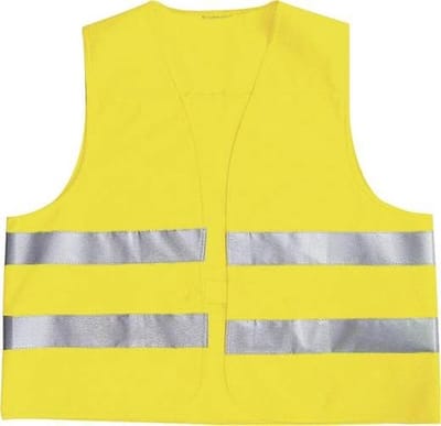 Tip-it Veiligheidshesje - Geel - Volwassenen - 471-keurmerk