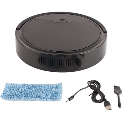 Sweeping Robot Intelligente Huishoudelijke Mini Robotstofzuiger met APP-bediening Zwart gray