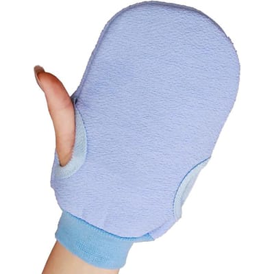 1 stuk Bad voor Peeling Exfoliërende Lichaamsreiniging Scrub Wanten Wrijven Dode Huid Handschoenen voor Douche Lichaamsborstel Handdoek SPA Schuim Lichaamsmassage