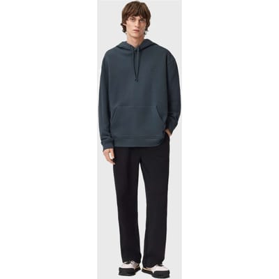 AllSaints Haven Oth Hood Moonstone Blue Taglia: XS | Felpe con cappuccio Outlet | Uomo | Blu
