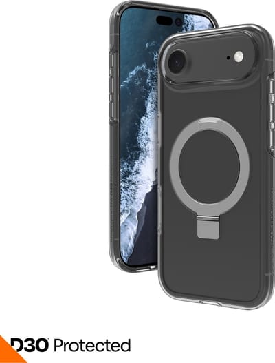 dbramante1928 iphone 17 air Iceland Ultra D3O MS Kick mobiele telefoon behuizingen Hoes Transparant