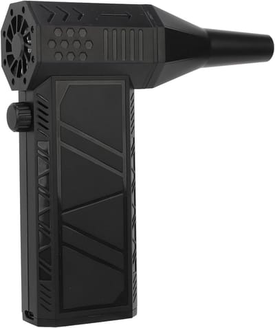 Mini Jet Blower - Krachtige Ventilator - Apparaten Reinigen - Borstelloze Motor - 8000mAh Batterij - Zwart