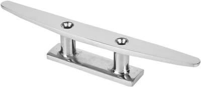 Roestvrijstalen Basisplaat voor Bootaccessoires, Spiegelfinish, Geschikt voor Marine Touw en Bevestiging (20 x 2 x 6 cm)
