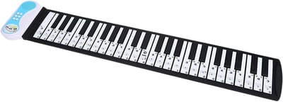 Pianostickers Muzieknoten - Toetsenbord Notenlabels - Piano Leren - Vervangbare Transparante PVC - Voor 61/88 Toetsen - Zwart