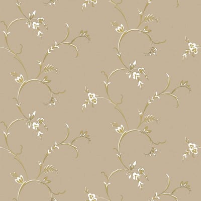 Duro Vliesbehang 523-01 - Gammalsvenska klassiker - Klassiek Beige - 53cm x 10.05m