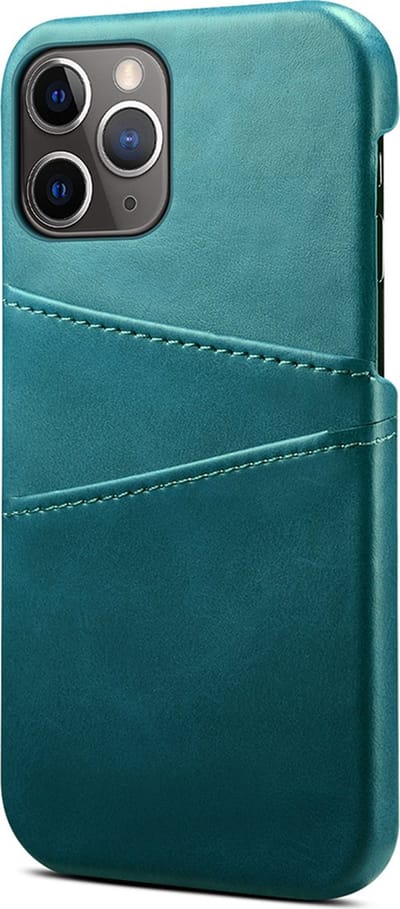 Hoesje geschikt voor Samsung Galaxy A54 5G - Backcover - Pasjeshouder - Portemonnee - Kunstleer - Turquoise