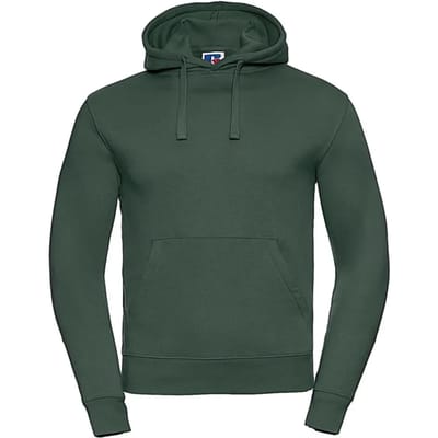 Russell Authentic Hoodie voor Heren Donker Groen XS