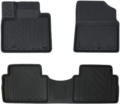 Rubbermatten Hyundai Santa Fe 2018-2024 (complete set) - Premium carbonlook