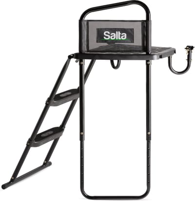 Salta Trampoline Platform + Ladder L - Verstelbaar platform met trampoline ladder - Universeel - Voor trampolinehoogte 83 - 93 cm