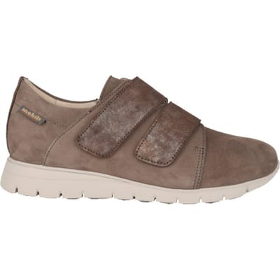 Mephisto Mobils Denitsa - dames sneaker - Taupe - maat 35.5 (EU) 3 (UK)