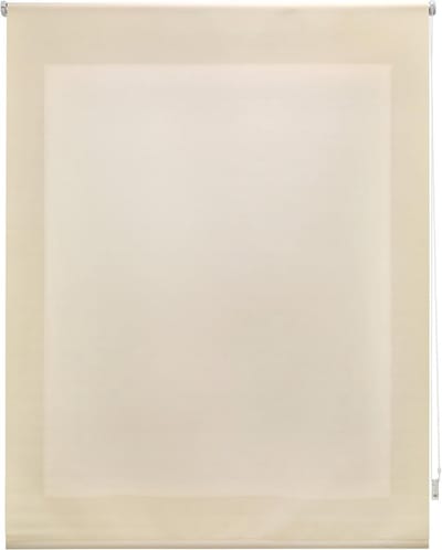 Doorschijnend Rolgordijn Beige 60x140x250 cm Inclusief Bevestigingsmateriaal