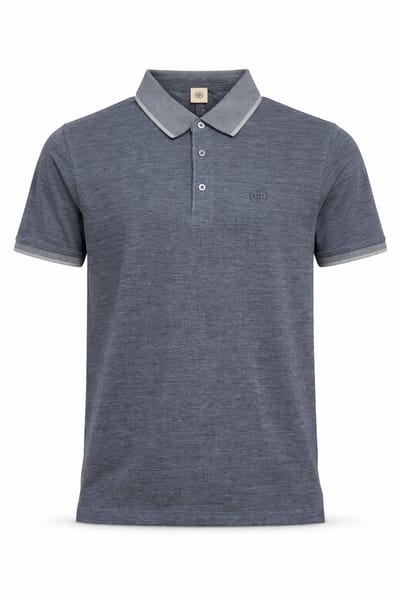Mario Russo Polo shirt Alessio - Polo Shirt Heren - Poloshirts heren - Katoen - Navy