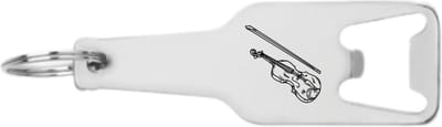 Akyol - viool flesopener - Viool - beste viool speler - leuk cadeau voor je vriend om te geven - verjaardag muzikant - 105 x 25mm