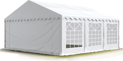 Partytent 5x6 m, PVC wit