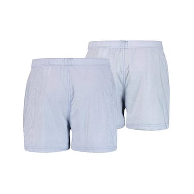Levi's Wijde boxershort - 2 Pack 003 Blue - maat S (S) - Heren Volwassenen - 100% katoen- 701203922-003-S