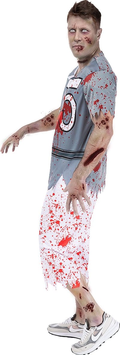 FUNIDELIA Zombie American Football Kostuum voor mannen - Maat: XL