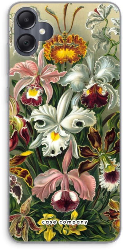 Case Company® - Hoesje geschikt voor Samsung Galaxy A05 hoesje - Haeckel Orchidae - Soft Cover Telefoonhoesje - Bescherming aan alle Kanten en Schermrand