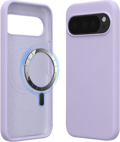 kwmobile telefoonhoesje geschikt voor Google Pixel 10 Pro XL - Hoesje met magneet compatibel met MagSafe - Smartphone case in lavendel