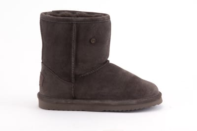 Warmbat Kangaroo Dames Laarzen - Dark Grey - Maat 36