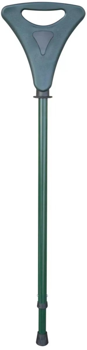 Gastrock Wandelstok met zitje – Walker – Groen – Zithoogte 78 – 85 cm – Loop hoogte 87 – 95 cm – Zit wandelstok – Wandelstokken – Voor heren en dames – Wandel zitstok – Zitkruk