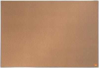 Nobo Impression Pro Memobord/Prikbord Met Zelfherstellend Kurk - Whiteboard 900x600mm - Natuurbruin - Planner