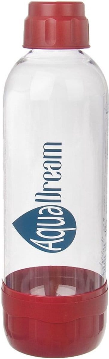 Waterfles voor Bruiswatertoestel Rood AQUADREAM 1,1 l - Fles - Herbruikbare - Bruiswaterapparaat