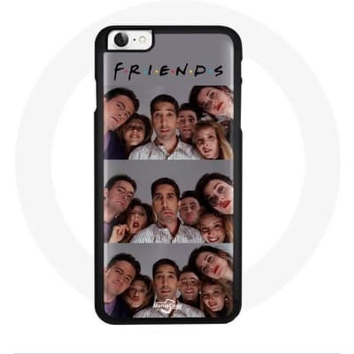 Coque Souple - Friends - Iphone 4 - Gris - Mixte - Synthétique